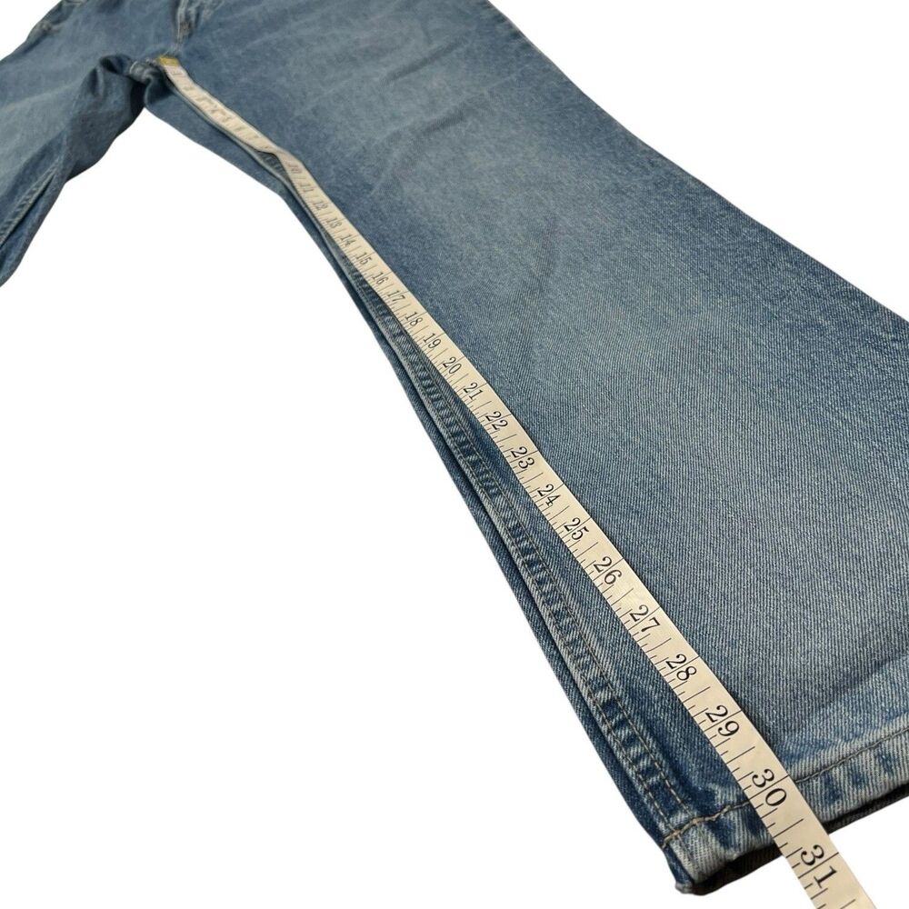 Y2K Bootcut Jeans Size 4 Straight Leg 100% Cotton Vintage Denim Effortless Fit - Picture 6 of 10